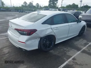 2025 Honda Civic Sport with VIN 2HGFE2F5XSH543480, listed as a IAAI auction lot 42229756 with 3,515 mi miles and . Bid and sale history available at DreamBid. Image 4.