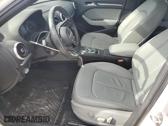 2017 Audi A3 Premium Plus with VIN WAUGUGFF7H1046600, listed as a Copart auction lot 49002005 with 74,914 mi miles and Salvage Title. Bid and sale history available at DreamBid. Image 7.
