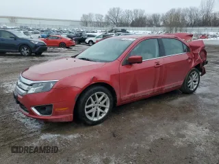 2011 Ford Fusion SEL with VIN 3FAHP0CG6BR182108, listed as a Copart auction lot 43545175 with 132,550 mi miles and Salvage Title. Bid and sale history available at carsss.com. Image 1.