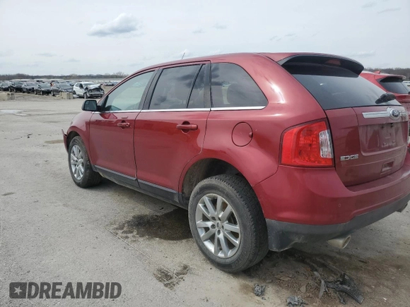 2014 Ford Edge Limited with VIN 2FMDK3KC9EBA24920, listed as a Copart auction lot 51482385 with 130,999 mi miles and Salvage Title. Bid and sale history available at carsss.com. Image 2.