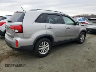 2015 Kia Sorento LX with VIN 5XYKT4A6XFG567734, listed as a Copart auction lot 43397335 with 152,166 mi miles and Salvage Title. Bid and sale history available at DreamBid. Image 3.