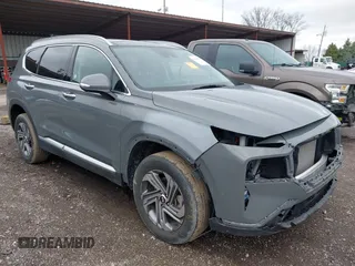 2023 Hyundai Santa Fe SEL with VIN 5NMS3DAJ9PH626641, listed as a IAAI auction lot 41918653 with 27,290 mi miles. Bid and sale history available at carsss.com. Image 1.