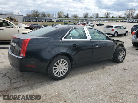 2013 Cadillac CTS Luxury with VIN 1G6DG5E51D0170276, listed as a Copart auction lot 50801785 with 96,770 mi miles and Salvage Title. Bid and sale history available at carsss.com. Image 3.