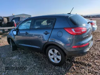 2012 Kia Sportage LX with VIN KNDPB3A22C7328493, listed as a Copart auction lot 88699325 with 123,994 mi miles and Salvage Title. Bid and sale history available at carsss.com. Image 2.