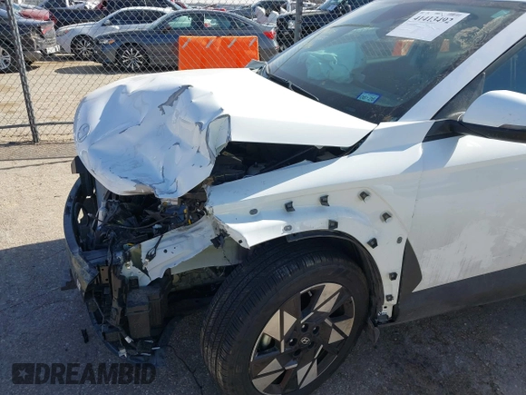 2024 Hyundai Kona SEL with VIN KM8HC3AB5RU143863, listed as a IAAI auction lot 41413492 with 15,841 mi miles. Bid and sale history available at carsss.com. Image 6.