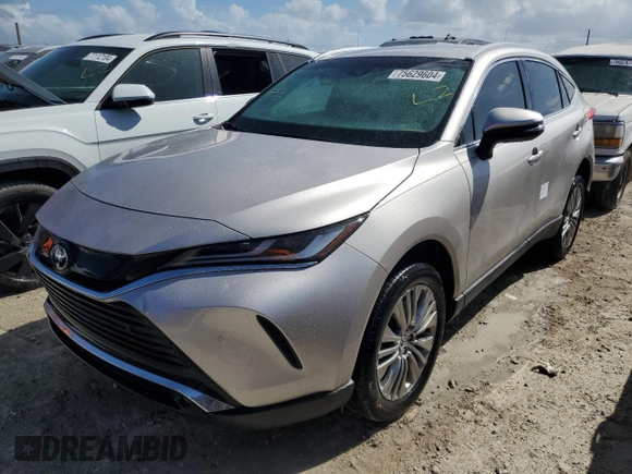 2023 Toyota Venza LE with VIN JTEAAAAH1PJ123916, listed as a Copart auction lot 75629604 with 0 mi miles and Non Repairable. Bid and sale history available at carsss.com. Image 1.