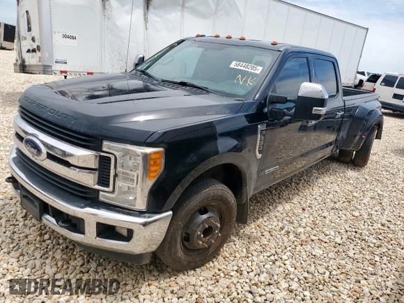2017 Ford F-350 XL with VIN 1FT8W3CTXHEC96474, listed as a Copart auction lot 58448205 with 319,293 mi miles and Salvage title. Bid and sale history available at DreamBid. Image 1.
