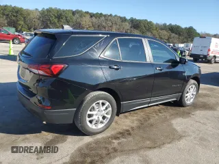 2023 Chevrolet Equinox LS with VIN 3GNAX5EG7PL201272, listed as a Copart auction lot 85886774 with 33,910 mi miles and Salvage title. Bid and sale history available at DreamBid. Image 3.