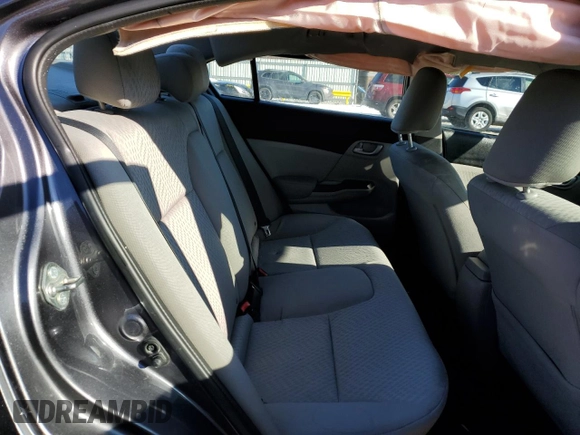 2015 Honda Civic Sedan LX with VIN 19XFB2F52FE097852, listed as a Copart auction lot 88292065 with 115,069 mi miles and Clean Title. Bid and sale history available at carsss.com. Image 10.