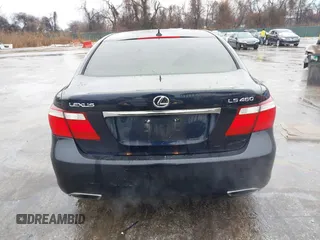 2007 Lexus LS 460 with VIN JTHBL46F675008702, listed as a IAAI auction lot 41574370 with 170,609 mi miles. Bid and sale history available at carsss.com. Image 16.