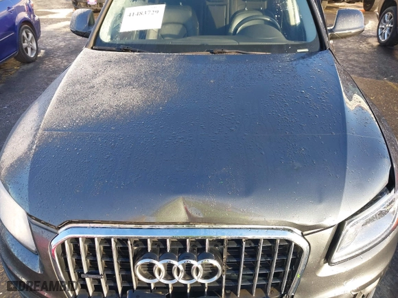 2017 Audi Q5 Premium Plus with VIN WA1L2AFP2HA054045, listed as a IAAI auction lot 41483729 with 70,938 mi miles. Bid and sale history available at carsss.com. Image 10.