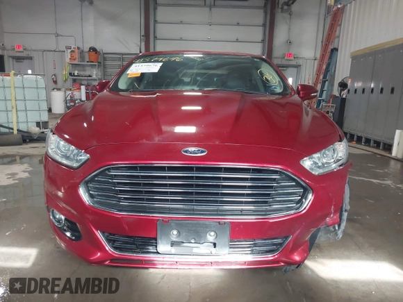 2015 Ford Fusion Titanium with VIN 3FA6P0K91FR113892, listed as a IAAI auction lot 41379676 with 195,091 mi miles. Bid and sale history available at carsss.com. Image 12.