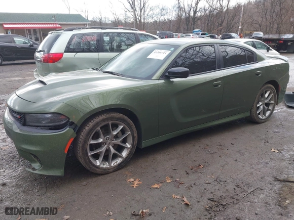 2023 Dodge Charger GT with VIN 2C3CDXHG7PH530519, listed as a IAAI auction lot 41208711 with 51,325 mi miles. Bid and sale history available at carsss.com. Image 19.