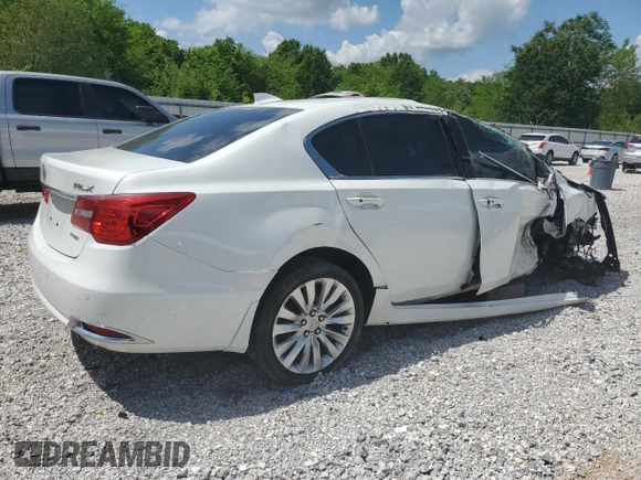 2014 Acura RLX Advance z VIN JH4KC1F92EC005412, wystawiony jako Copart lot #54162665 z przebiegiem 104 960 mil mil oraz Szkoda całkowita • Salvage title. Historia ofert i sprzedaży dostępna na DreamBid. Obrazek 3.