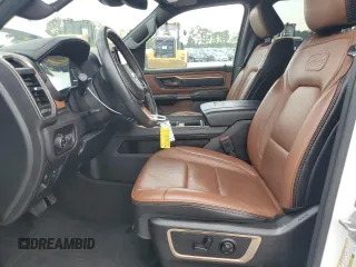2023 Ram 1500 Longhorn with VIN 1C6SRFKT6PN549473, listed as a Copart auction lot 54166445 with 45,676 mi miles and Salvage title. Bid and sale history available at DreamBid. Image 7.