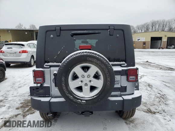 2018 Jeep Wrangler JK Unlimited Sport S with VIN 1C4BJWDG5JL891208, listed as a Copart auction lot 86626294 with 52,390 mi miles and Salvage Title. Bid and sale history available at carsss.com. Image 6.