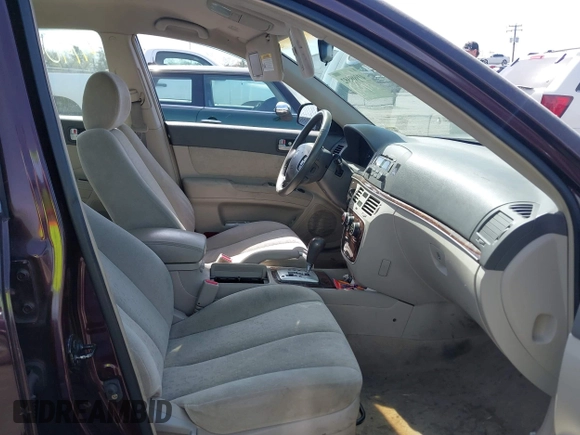2006 Hyundai Sonata GLS with VIN 5NPEU46F36H046219, listed as a IAAI auction lot 41909382 with 86,616 mi miles and . Bid and sale history available at DreamBid. Image 5.