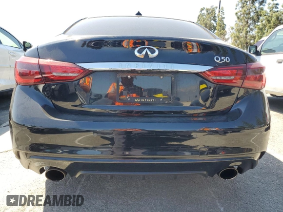 2019 Infiniti Q50 Luxe с VIN JN1EV7AP9KM541235, выставлен на аукционе Copart как лот 52460525 с пробегом 48 183 миль миль и Списание • Salvage title. История ставок и продаж доступна на DreamBid. Изображение 6.