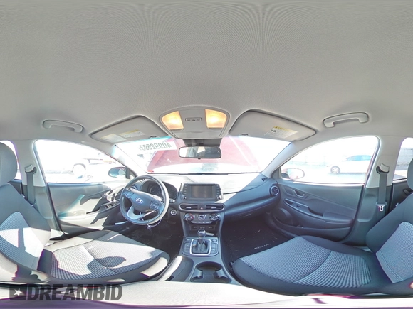 2020 Hyundai Kona SEL with VIN KM8K2CAA1LU497743, listed as a Copart auction lot 40992593 with 36,051 mi miles. Bid and sale history available at carsss.com. Image 14.