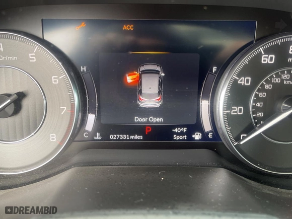 2020 Acura RDX w/Technology Pkg with VIN 5J8TC1H56LL006187, listed as a Copart auction lot 49844545 with 27,331 mi miles and Salvage Title. Bid and sale history available at carsss.com. Image 8.
