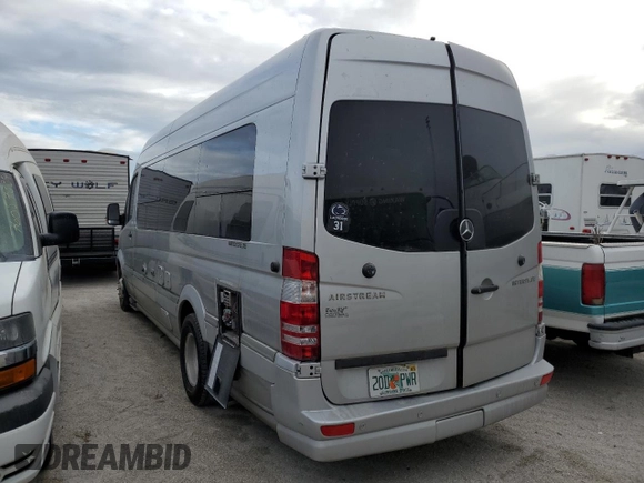 2012 Mercedes-Benz Sprinter with VIN WD3PF4CD5C5699548, listed as a Copart auction lot 76361884 with 46,471 mi miles and Salvage Title. Bid and sale history available at DreamBid. Image 2.