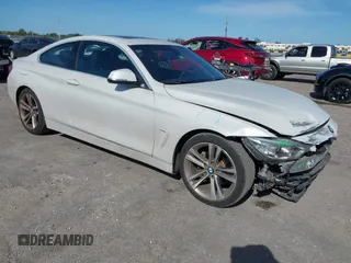 2016 BMW 4 Series 428i with VIN WBA3N7C57GK227468, listed as a IAAI auction lot 41188647 with 81,115 mi miles and . Bid and sale history available at carsss.com. Image 1.