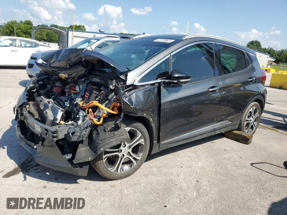 2021 Chevrolet Bolt EV Premier with VIN 1G1FZ6S03M4104585, listed as a Copart auction lot 62078965 with Not provided miles and Clean title. Bid and sale history available at DreamBid. Image 1.