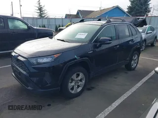 2021 Toyota RAV4 Hybrid LE with VIN 4T3M6RFV8MU028461, listed as a IAAI auction lot 41868616 with 80,233 mi miles. Bid and sale history available at carsss.com. Image 19.