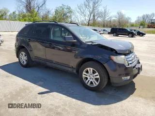 2007 Ford Edge SEL PLUS with VIN 2FMDK39C17BB57132, listed as a Copart auction lot 52845925 with 140,448 mi miles and Salvage Title. Bid and sale history available at carsss.com. Image 4.