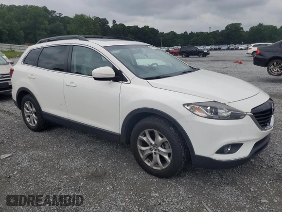 2014 Mazda CX-9 Touring with VIN JM3TB3CVXE0443089, listed as a Copart auction lot 64545195 with 121,229 mi miles and Clean title. Bid and sale history available at DreamBid. Image 4.