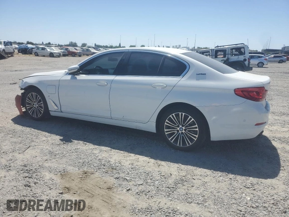 2019 BMW 5 Series 530e with VIN WBAJA9C57KB254080, listed as a Copart auction lot 63315805 with 15,492 mi miles and Clean title. Bid and sale history available at DreamBid. Image 2.