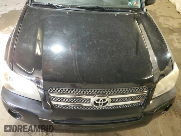 2006 Toyota Highlander Hybrid with VIN JTEEW21A660022144, listed as a Copart auction lot 61107454 with 158,947 mi miles and Salvage Title. Bid and sale history available at carsss.com. Image 12.