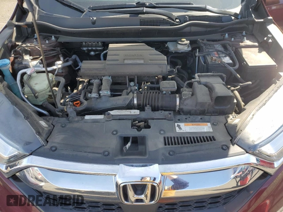 2017 Honda CR-V Touring with VIN 2HKRW2H95HH612018, listed as a Copart auction lot 50395575 with 90,163 mi miles and Salvage Title. Bid and sale history available at carsss.com. Image 12.