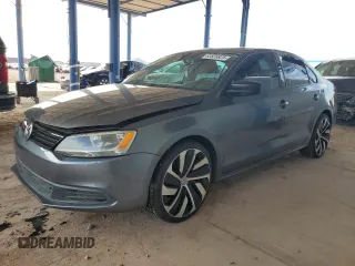 2013 Volkswagen Jetta S with VIN 3VW2K7AJ8DM400911, listed as a Copart auction lot 63826825 with 127,617 mi miles and Salvage title. Bid and sale history available at DreamBid. Image 1.