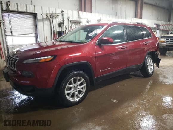 2015 Jeep Cherokee Latitude with VIN 1C4PJMCS5FW624799, listed as a Copart auction lot 52339795 with 142,681 mi miles and Salvage Title. Bid and sale history available at DreamBid. Image 1.