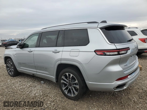 2023 Jeep Grand Cherokee Overland with VIN 1C4RJKDGXP8800940, listed as a Copart auction lot 85957204 with 25,894 mi miles and Salvage title. Bid and sale history available at DreamBid. Image 2.