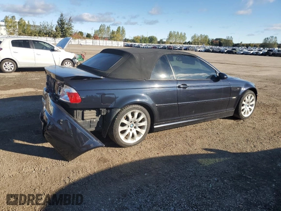 2002 BMW 3 Series M3 with VIN WBSBR93432EX24636, listed as a Copart auction lot 75623934 with 259,593 mi miles and Salvage Title. Bid and sale history available at carsss.com. Image 3.