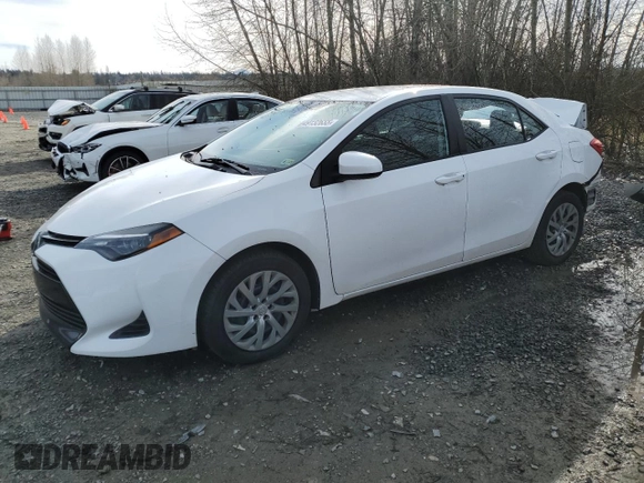 2019 Toyota Corolla L with VIN 2T1BURHE2KC203496, listed as a Copart auction lot 49132655 with 122,309 mi miles and Salvage Title. Bid and sale history available at DreamBid. Image 1.