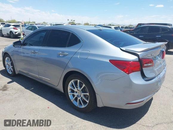 2016 Acura TLX Technology with VIN 19UUB2F51GA002002, listed as a IAAI auction lot 42597066 with 128,476 mi miles and . Bid and sale history available at DreamBid. Image 3.