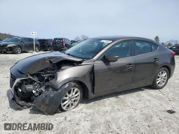 2016 Mazda Mazda3 i Grand Touring with VIN JM1BM1X74G1340861, listed as a Copart auction lot 51274095 with 21,003 mi miles and Clean Title. Bid and sale history available at carsss.com. Image 1.
