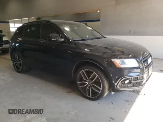 2017 Audi SQ5 Premium Plus with VIN WA1CCAFP5HA081253, listed as a Copart auction lot 76489144 with 169,562 mi miles and Clean Title. Bid and sale history available at carsss.com. Image 4.