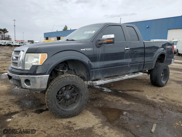 2010 Ford F-150 XL with VIN 1FTFX1EV4AFC93786, listed as a Copart auction lot 42541445 with 208,486 mi miles and Salvage Title. Bid and sale history available at carsss.com. Image 1.