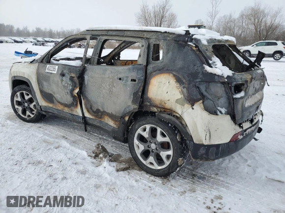2018 Jeep Compass Limited с VIN 3C4NJCCB1JT322345, выставлен на аукционе Copart как лот 46322265 с пробегом Не указан миль и На запчасти • Non repairable. История ставок и продаж доступна на DreamBid. Изображение 2.