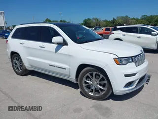 2020 Jeep Grand Cherokee Summit with VIN 1C4RJFJT1LC255288, listed as a IAAI auction lot 42041381 with 59,253 mi miles and . Bid and sale history available at DreamBid. Image 1.