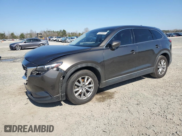 2016 Mazda CX-9 Touring with VIN JM3TCACY6G0125632, listed as a Copart auction lot 46907845 with Not provided miles and Salvage title. Bid and sale history available at DreamBid. Image 1.