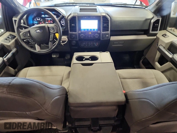 2020 Ford F-150 XL with VIN 1FTEW1E58LFB80912, listed as a Copart auction lot 65170605 with 75,815 mi miles and Salvage title. Bid and sale history available at DreamBid. Image 8.