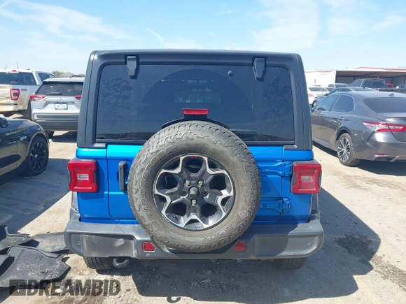 2021 Jeep Wrangler Unlimited Willys with VIN 1C4HJXDN0MW737796, listed as a IAAI auction lot 41733946 with 44,281 mi miles and . Bid and sale history available at DreamBid. Image 15.