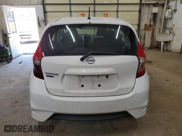 2017 Nissan Note SV with VIN 3N1CE2CP9HL371548, listed as a Copart auction lot 55043285 with 114,266 mi miles and Salvage title. Bid and sale history available at DreamBid. Image 6.