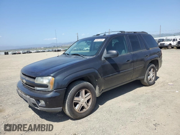 2005 Chevrolet TrailBlazer LT with VIN 1GNDT13S652167235, listed as a Copart auction lot 55501835 with 220,698 mi miles and Clean Title. Bid and sale history available at DreamBid. Image 1.