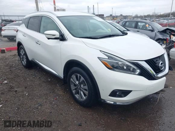 2018 Nissan Murano Platinum with VIN 5N1AZ2MH9JN163641, listed as a IAAI auction lot 41922735 with 70,884 mi miles and . Bid and sale history available at DreamBid. Image 1.